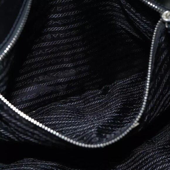 PRADA Tote Bag Nylon Black Auth - Picture 10 of 16